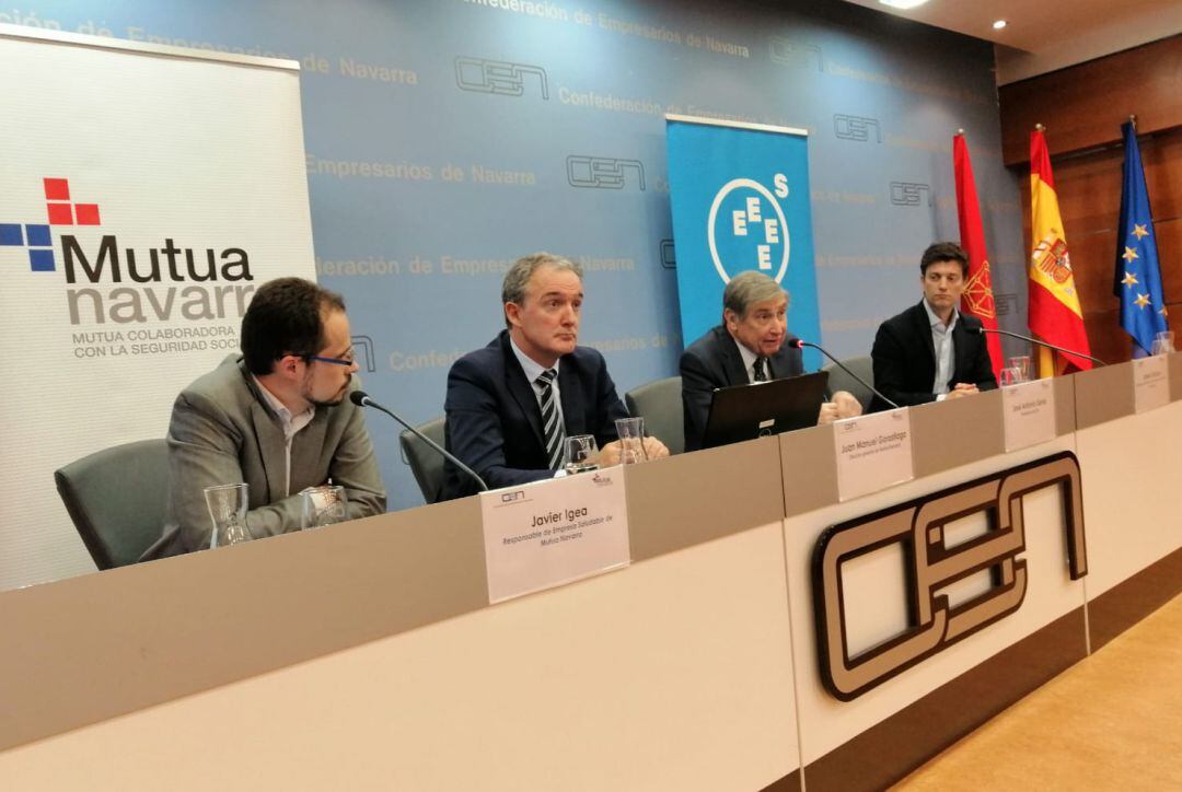 Presentación de los resultados de la I Encuesta Salud y Empresa en Navarra. Confederación de Empresarios de Navarra