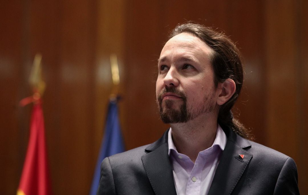 El vicepresidente de Derechos Sociales y Agenda 2030, Pablo Iglesias.