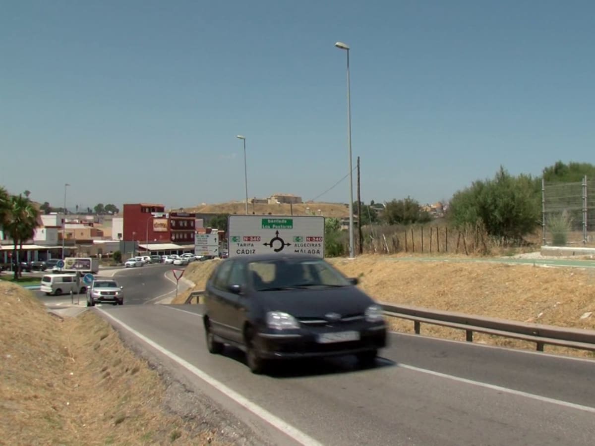 La carretera de Los Yanquis en Algeciras, cerrada hasta mediados de diciembre