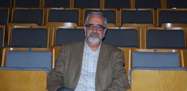José Luis Muñoz en el Teatro Auditorio de Cuenca en 2008 cuando dejó la gerencia tras 14 años como director.