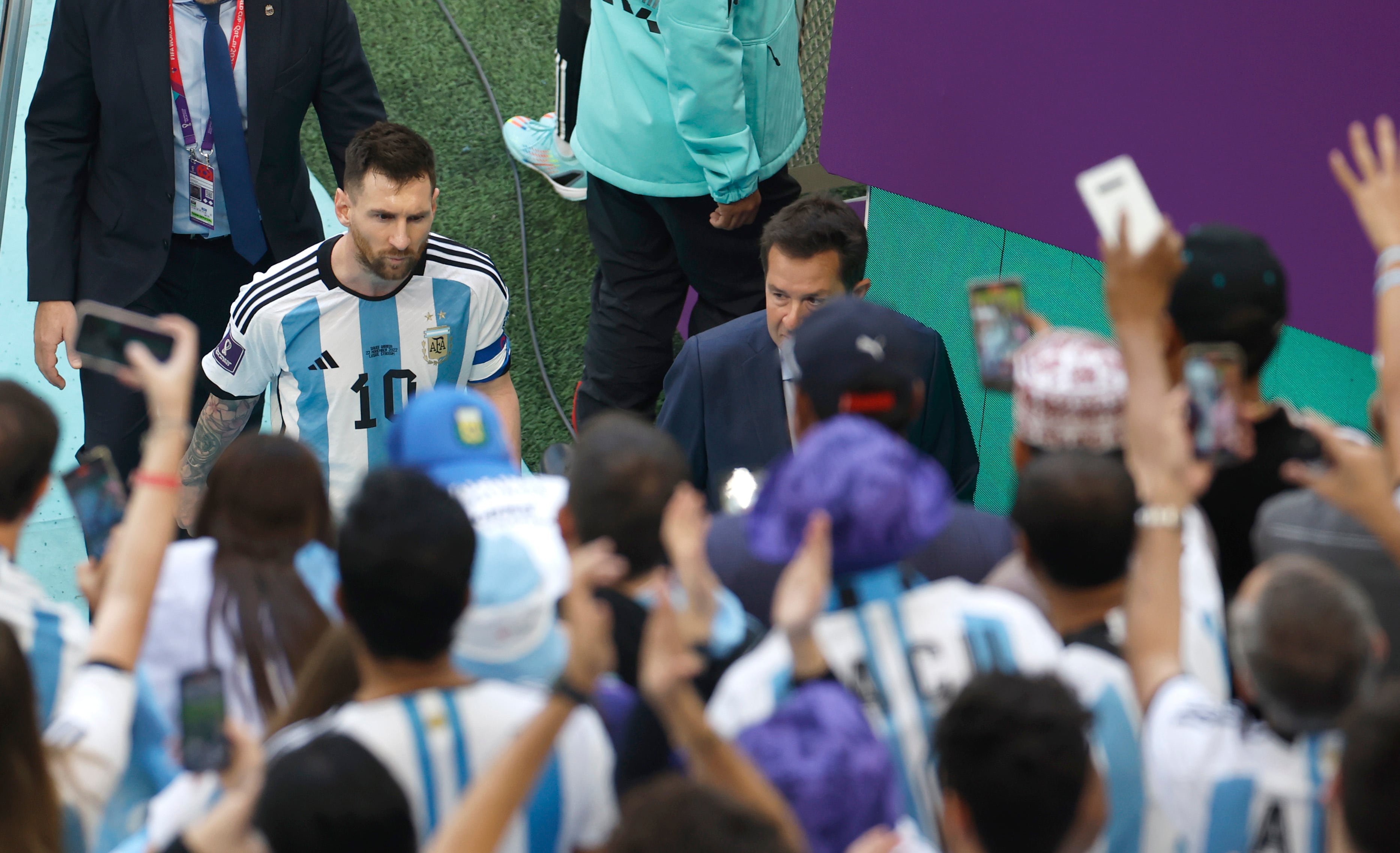 Lionel Messi, tras perder el primer partido del Mundial