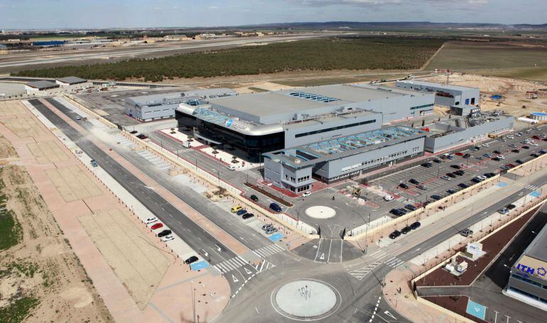 Vista aérea de la factoría de Airbus Helicopters en Albacete