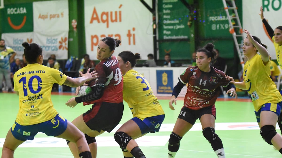 El Zonzamas Plus Car Lanzarote se queda sin premio en el derbi ante el Rocasa Gran Canaria