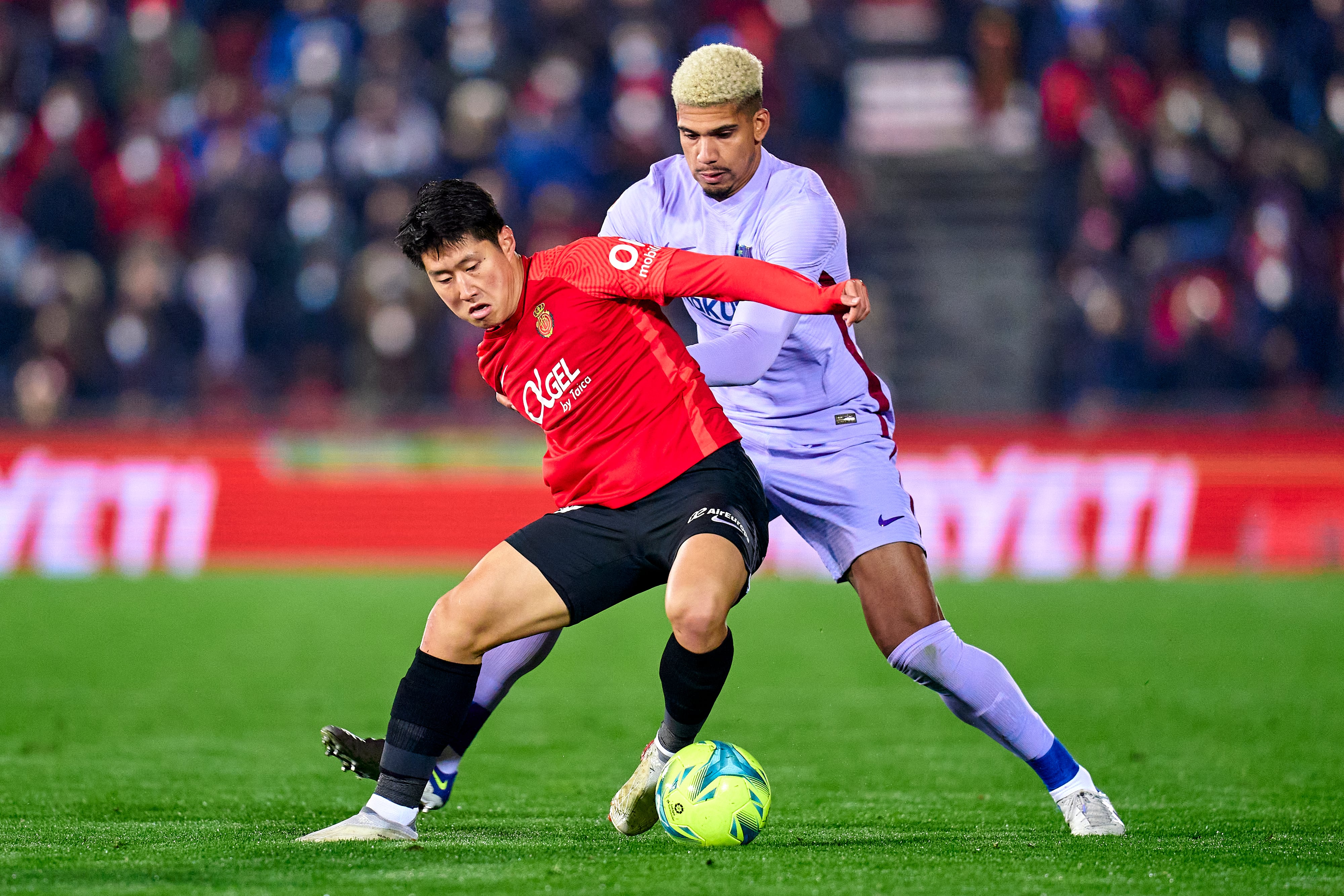 Barcelona y Mallorca se enfrentan en la jornada 34 de la Liga Santander (Photo by Quality Sport Images/Getty Images)