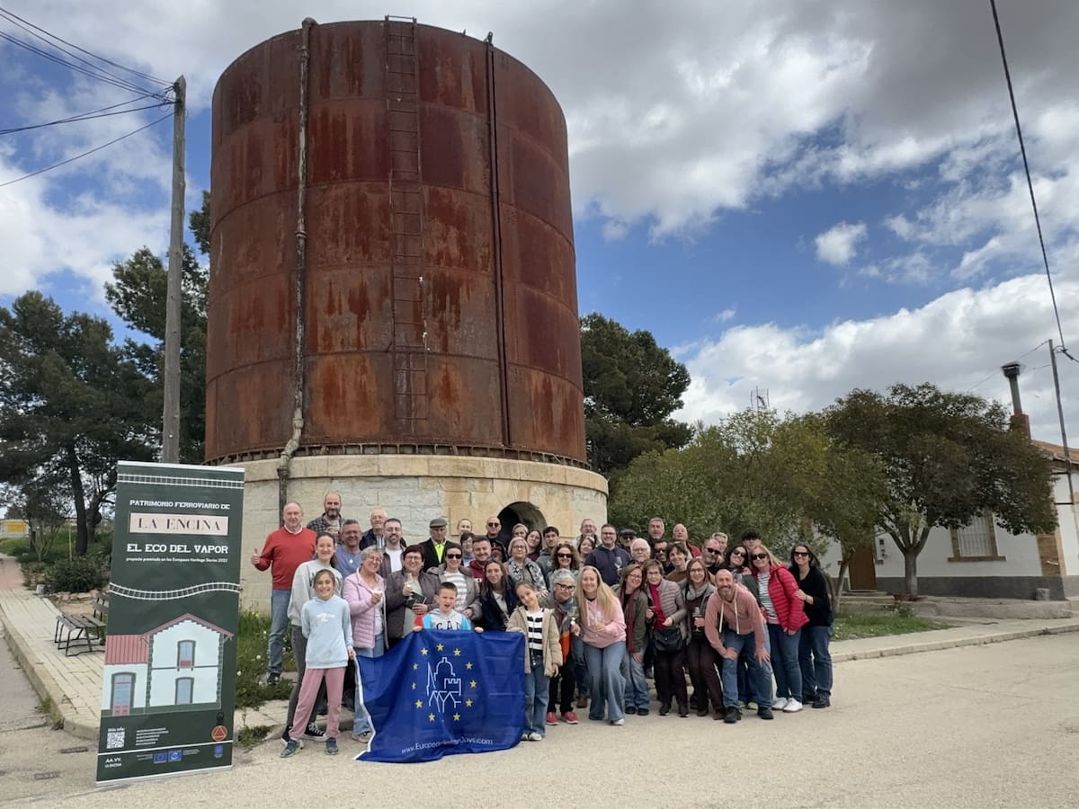 La Encina celebra una jornada que pone su valor histórico en el patrimonio ferroviario.