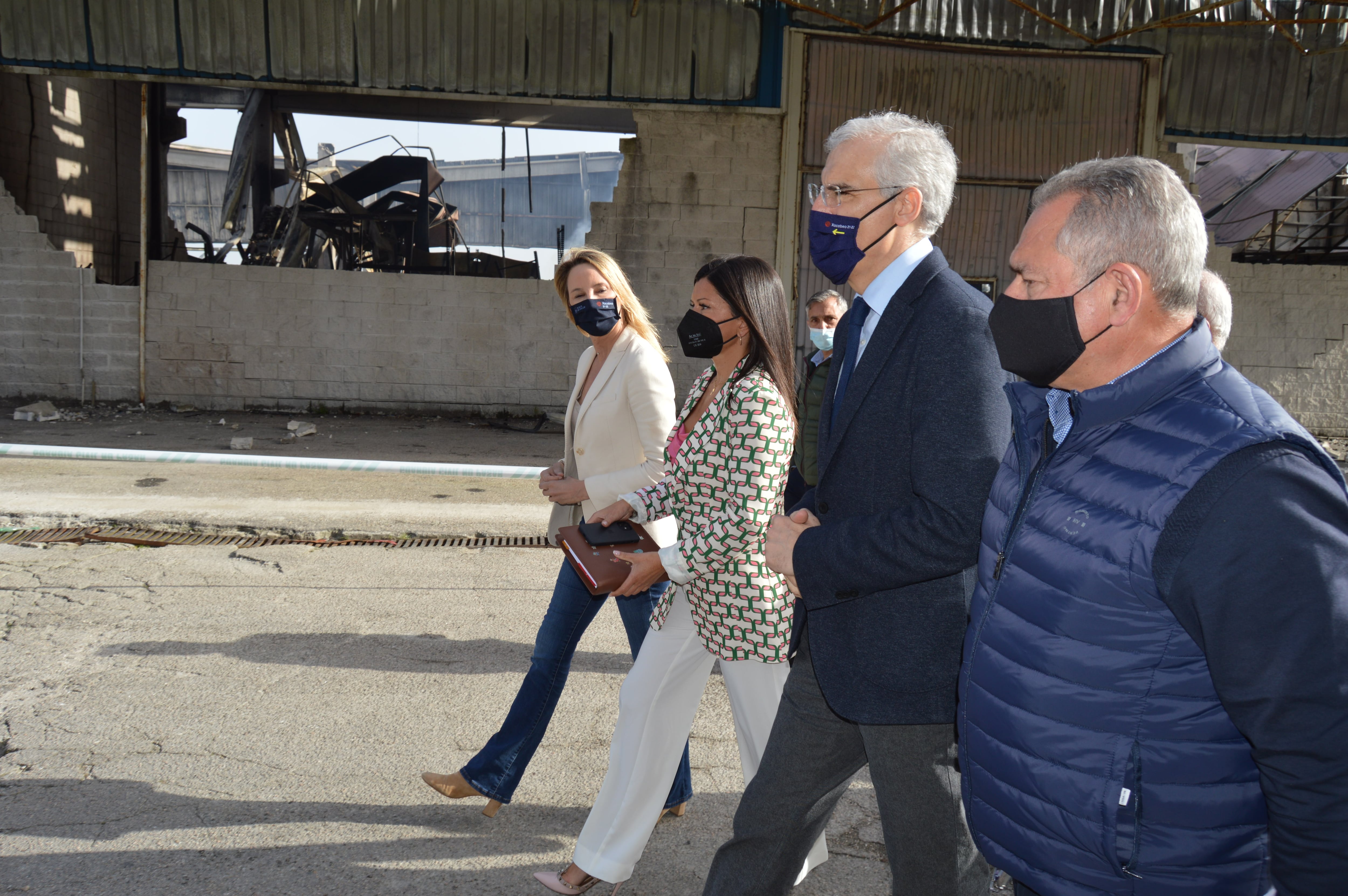 Momento de la visita