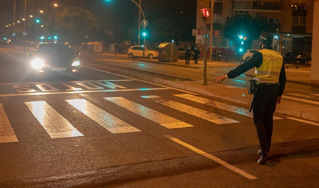 Agente de la policía local de Sevilla