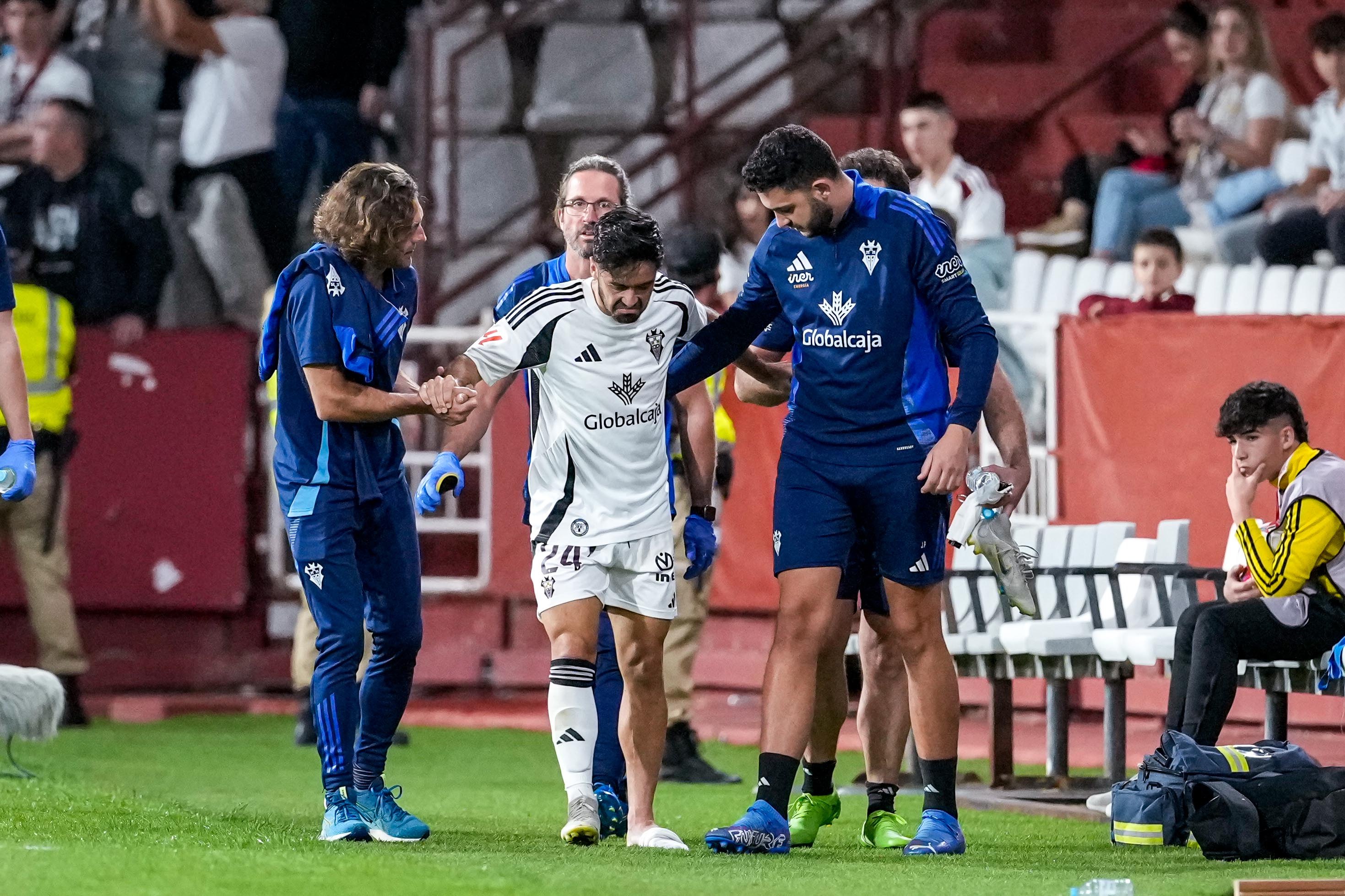 Partido de la jornada 8 de la Segunda División 2024-2025 de la liga de fútbol española, Liga Hypermotion, entre Albacete-Córdoba disputado el 6/10/2024 en el Carlos Belmonte. Foto Josema Moreno