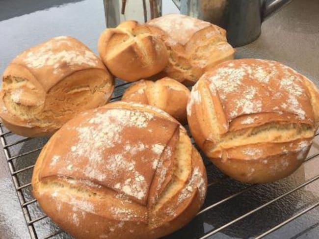 Panes elaborados por Manolo