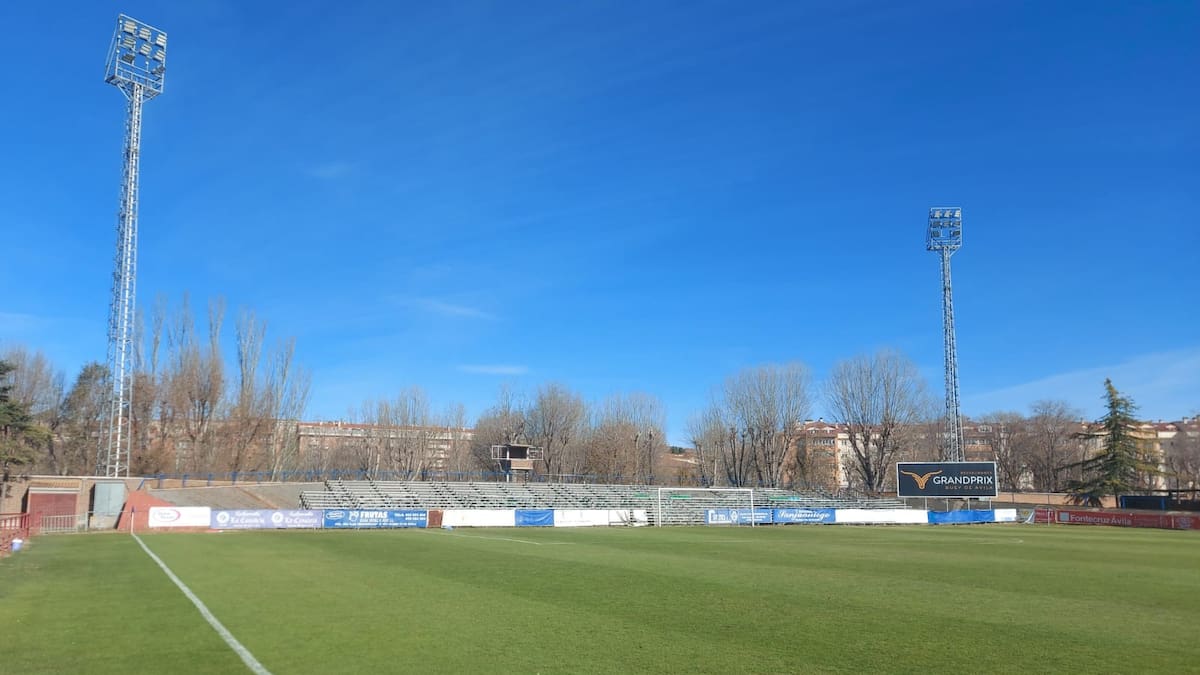 El Adolfo Suárez se prepara para el R.Ávila-Rayo Vallecano de Copa del Rey