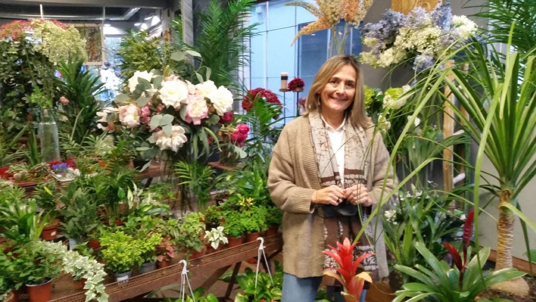 Gloria Prieto en Santa Marta Floristas