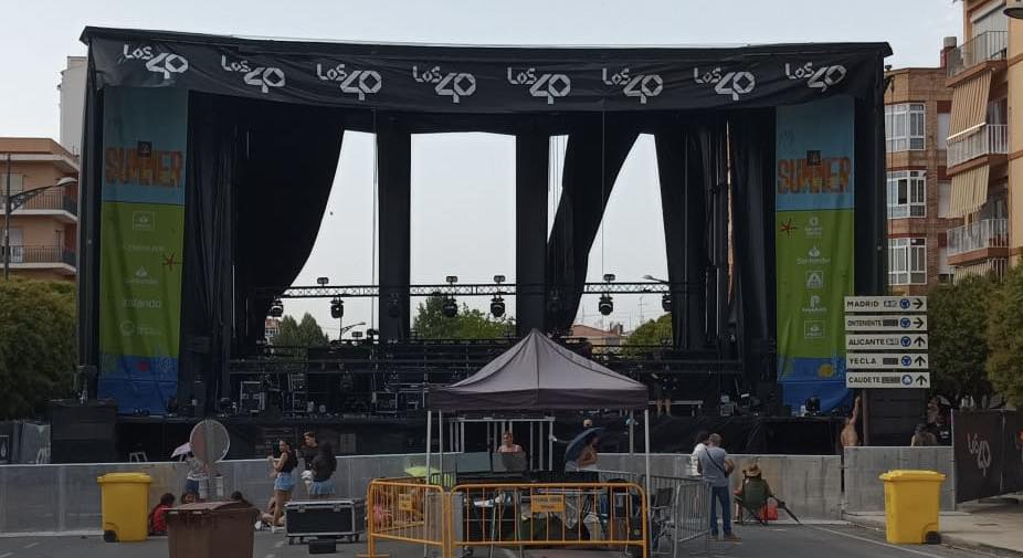 El escenario ya está preparado