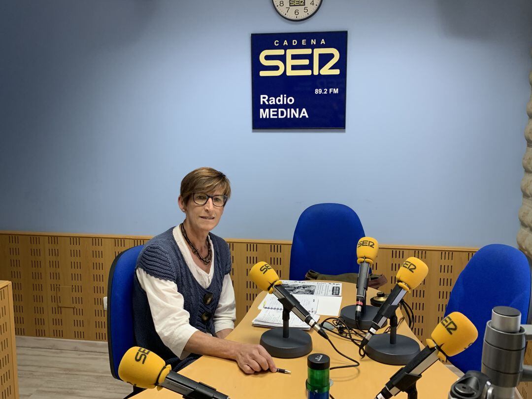 Candelas Laguna desarrolla las acciones de la Asociación de Esclerosis Múltiple de Medina del Campo