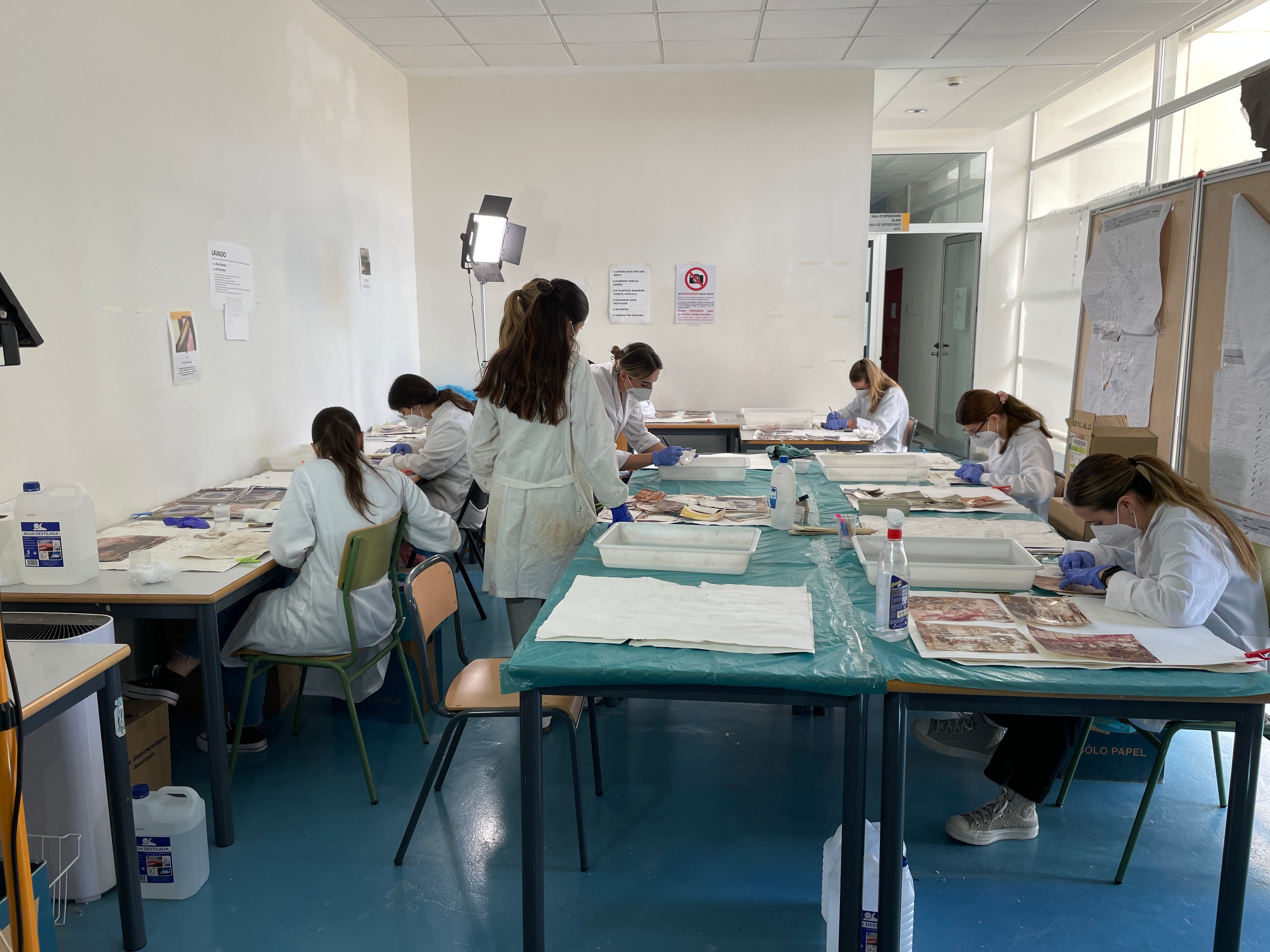 Laboratorio de Conservación y Restauración de la UPV
