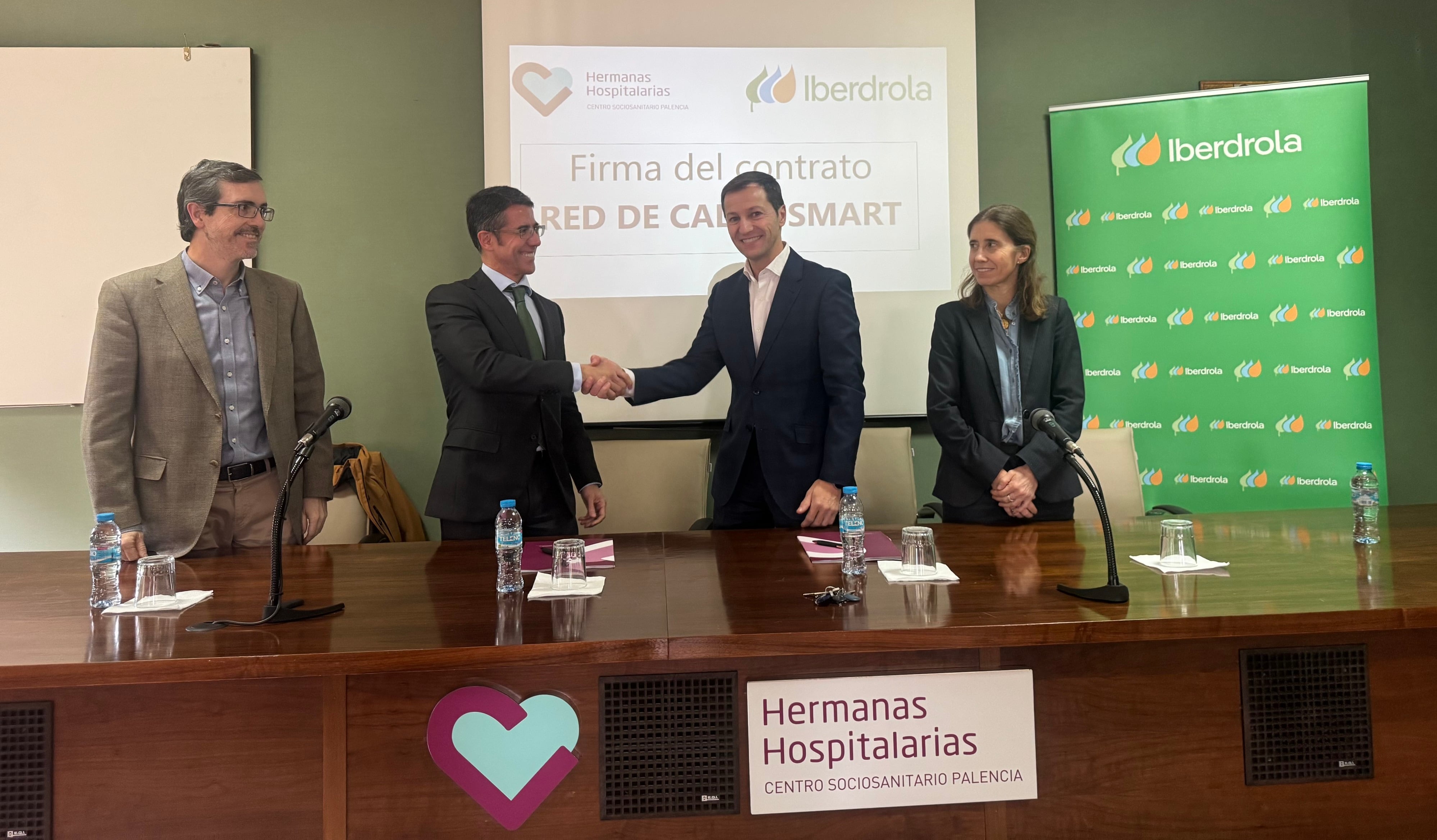 Hermanas Hospitalarias se engancha a la red de calor renovable de Iberdrola en Palencia