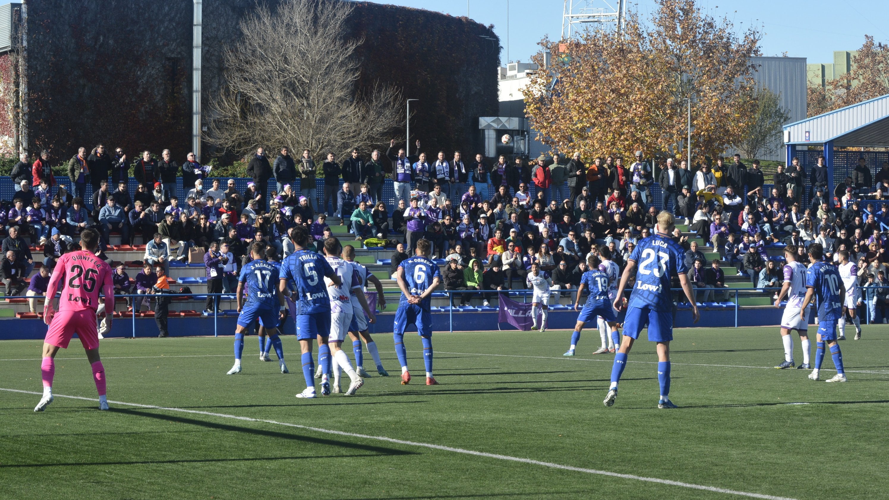 Jornada 15, 2RFEF Grupo V. Getafe &#039;B&#039;-CD Guadalajara (Ciudad deportiva &#039;Fernando Santos de la Parra&#039;). Foto: CD Guadalajara