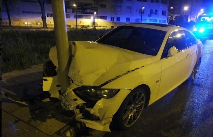 El conductor salió ileso