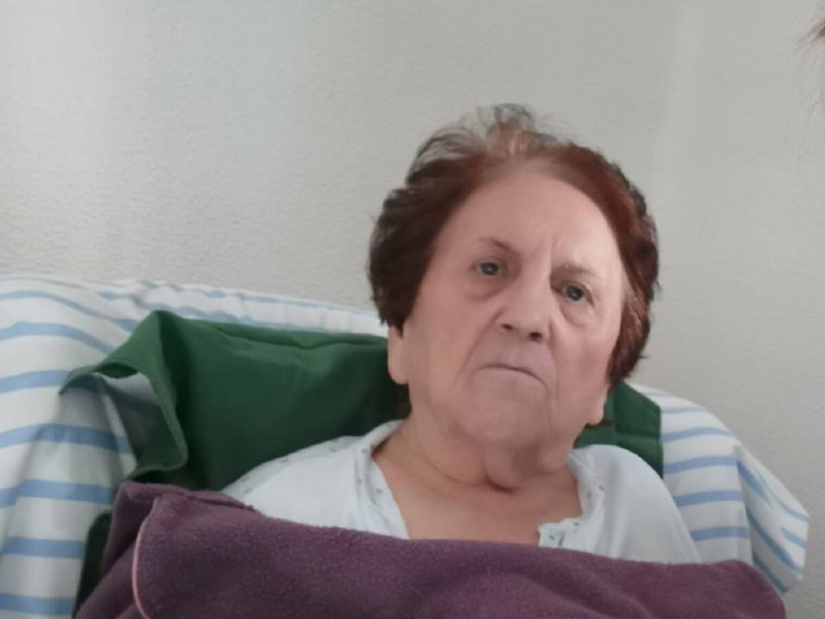 María: "Soy una mujer fuerte y tengo a mi familia que me cuida"