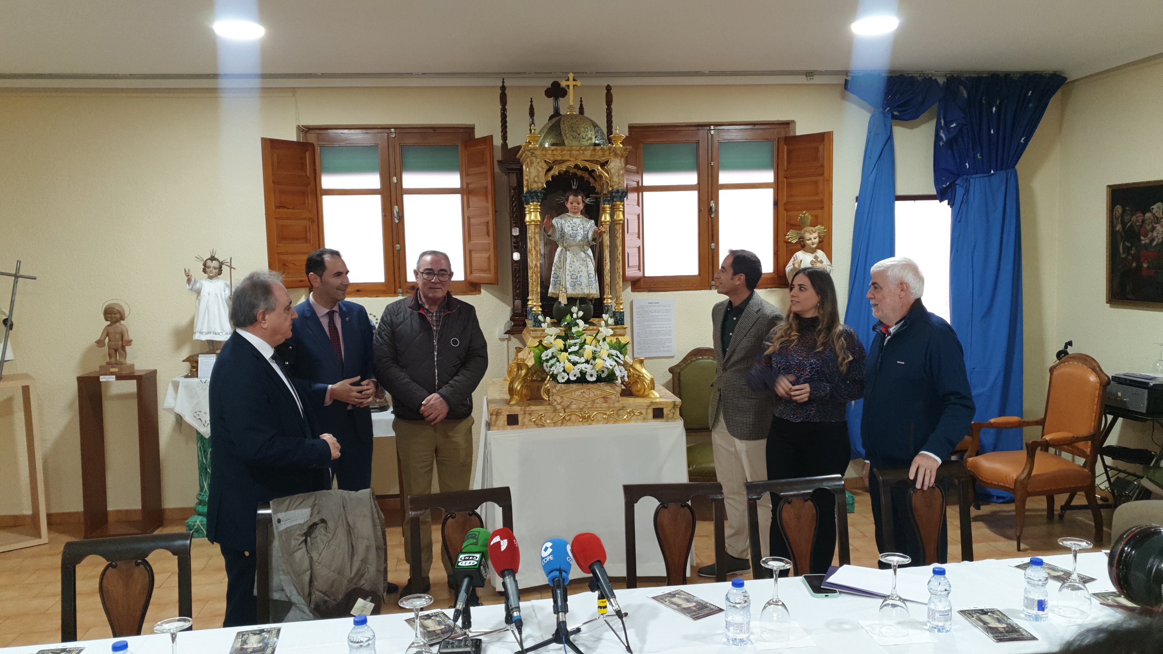 El Bautizo del Niño recupera su procesión y estrena nueva imagen para los más pequeños y grupo de danzas