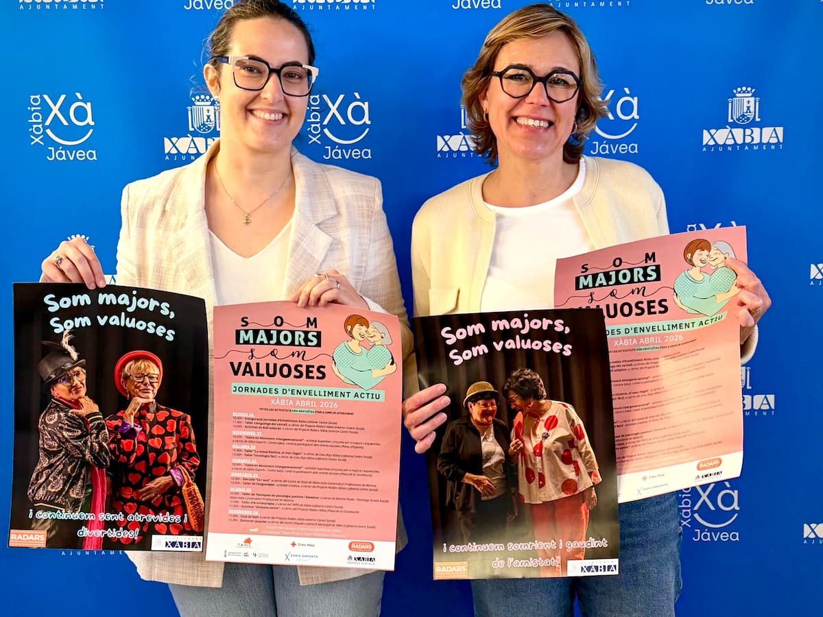 Xàbia impulsa dos semanas de actividades para promover un envejecimiento activo y combatir la soledad