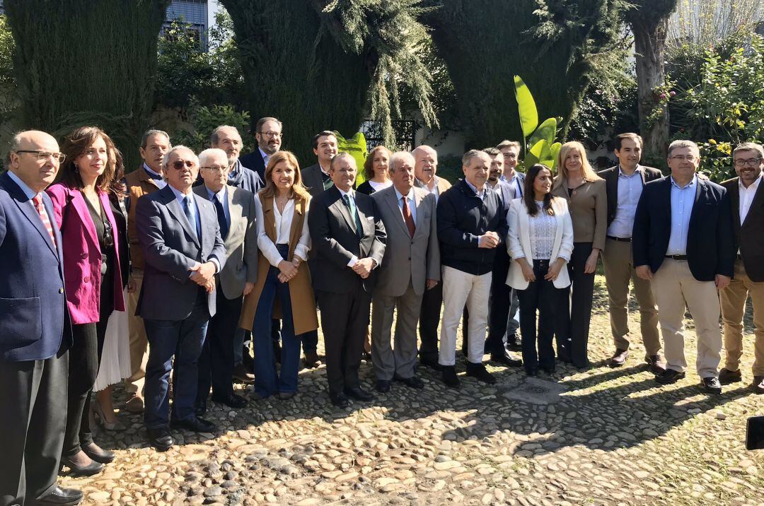 Acto de homenaje del Partido Popular en Andalucía en Córdoba a sus parlamentarios autonómicos en la víspera del 28F