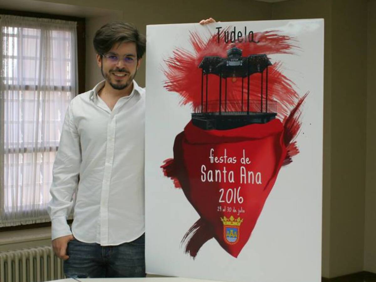"El corazón de mi plaza" será el cartel anunciador de las fiestas de Tudela