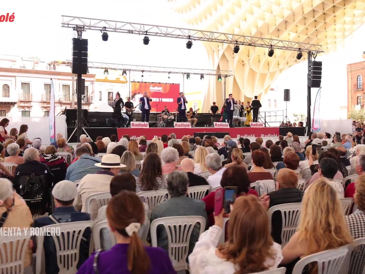La gala Vente por Sevillanas de Radiolé, desde dentro