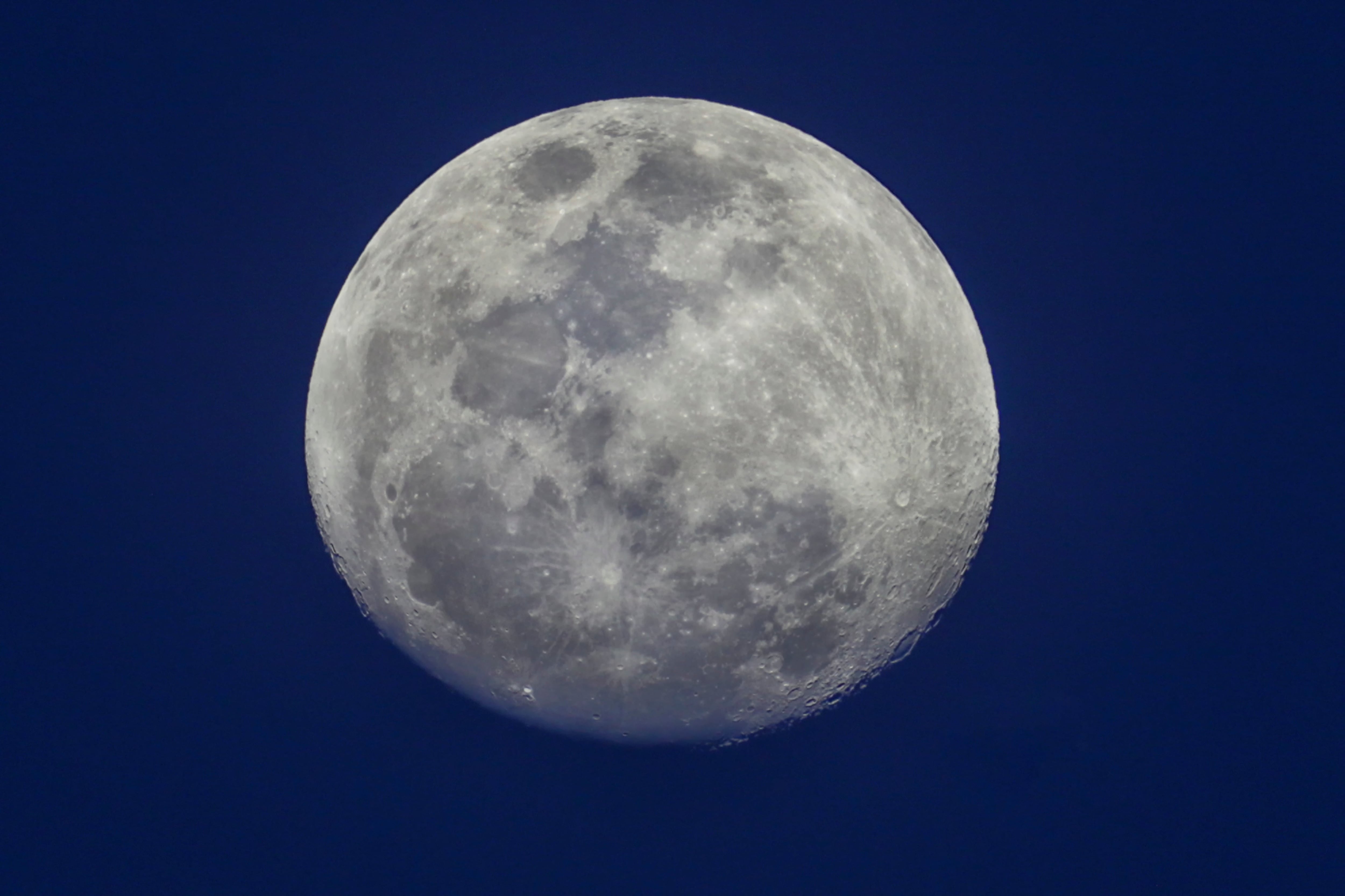 Una luna llena, en una imagen de archivo.