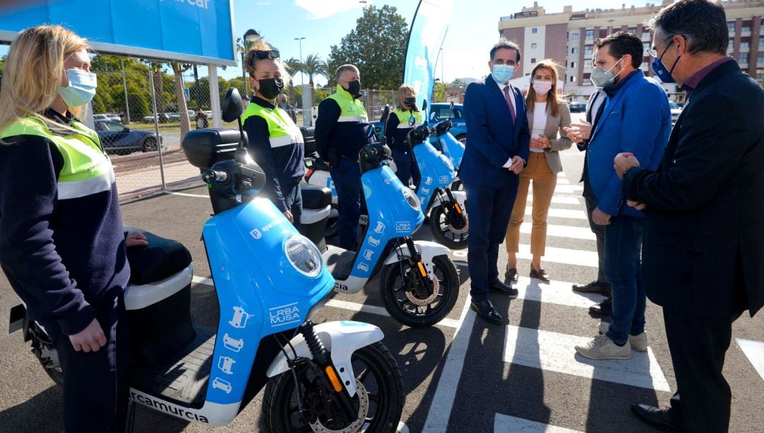 Las nuevas motos eléctricas se han presentado esta mañana