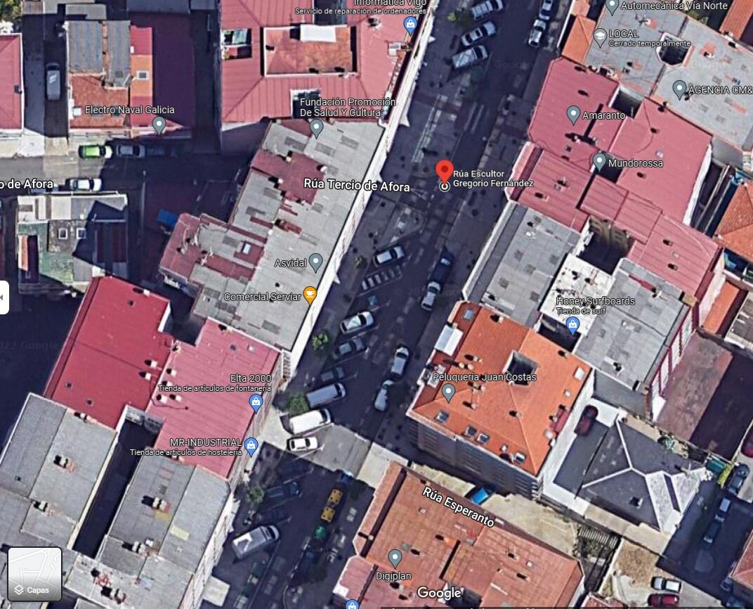 Calle Escultor Gregorio Fernández.