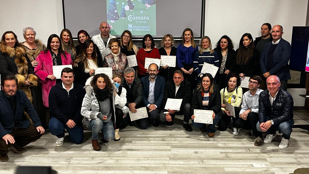 Ganadores del concurso de escaparates de Navidad de Torrelavega.