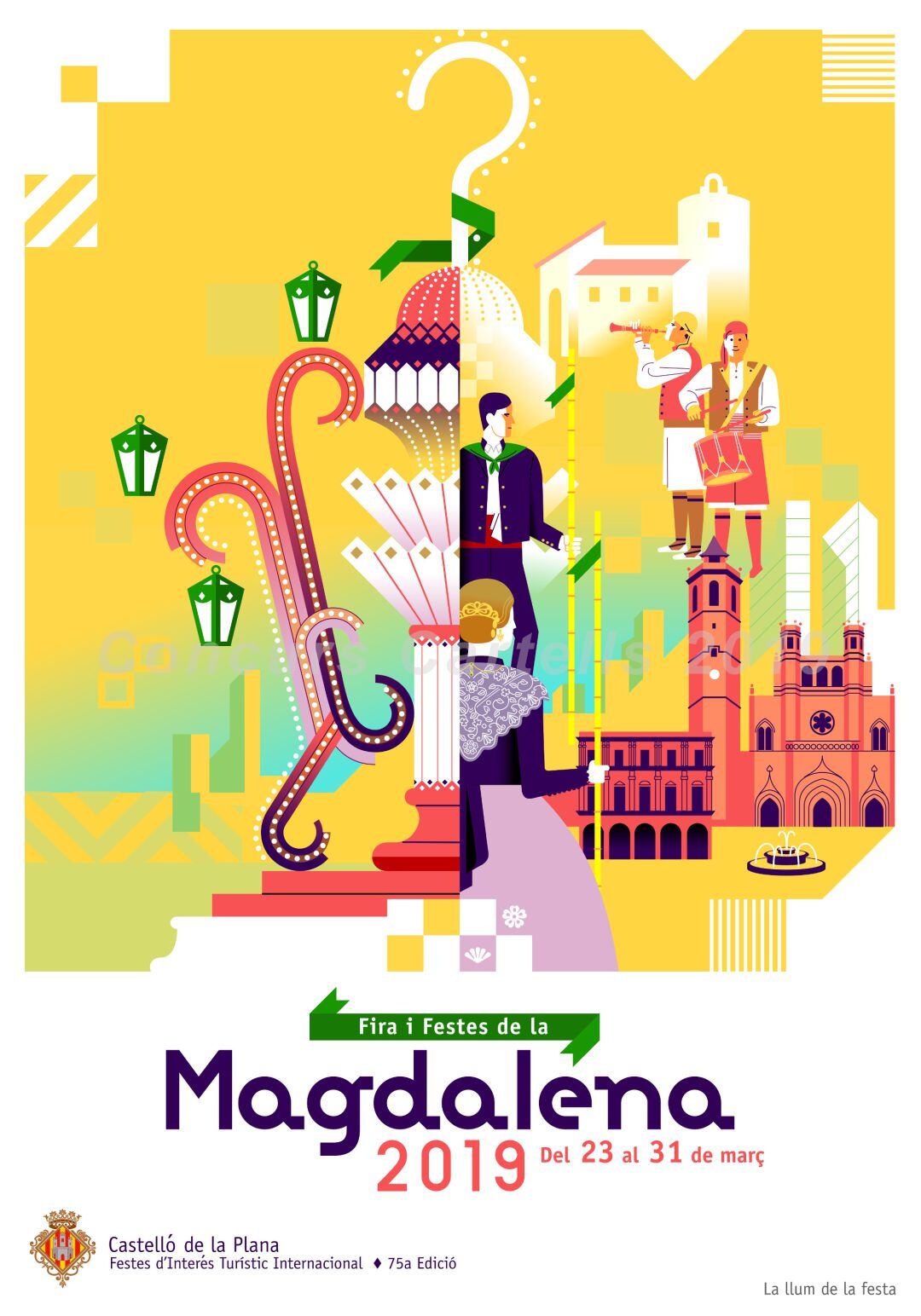Cartel anunciador de la Magdalena 2019
