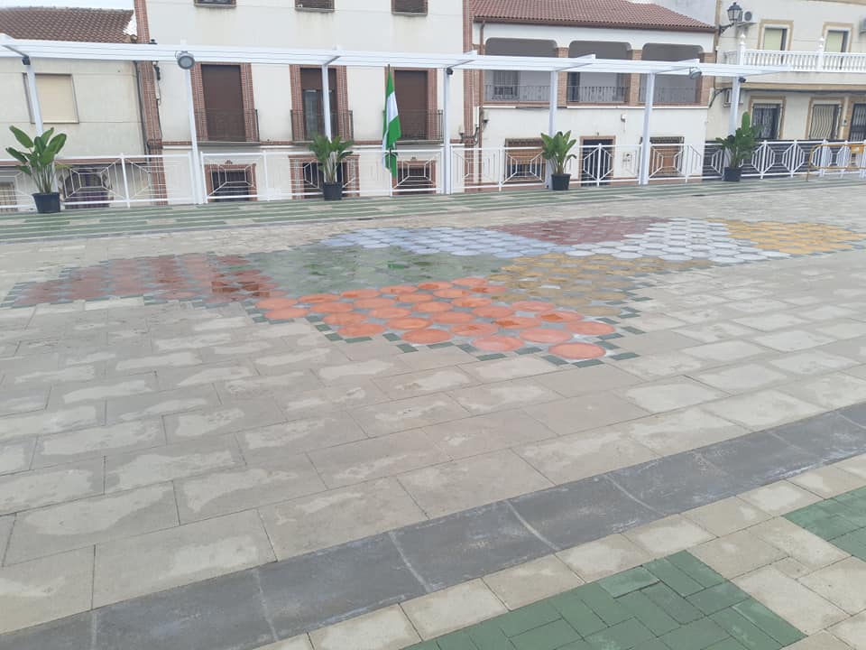 Plaza de la Autonomía, en La Bobadilla.