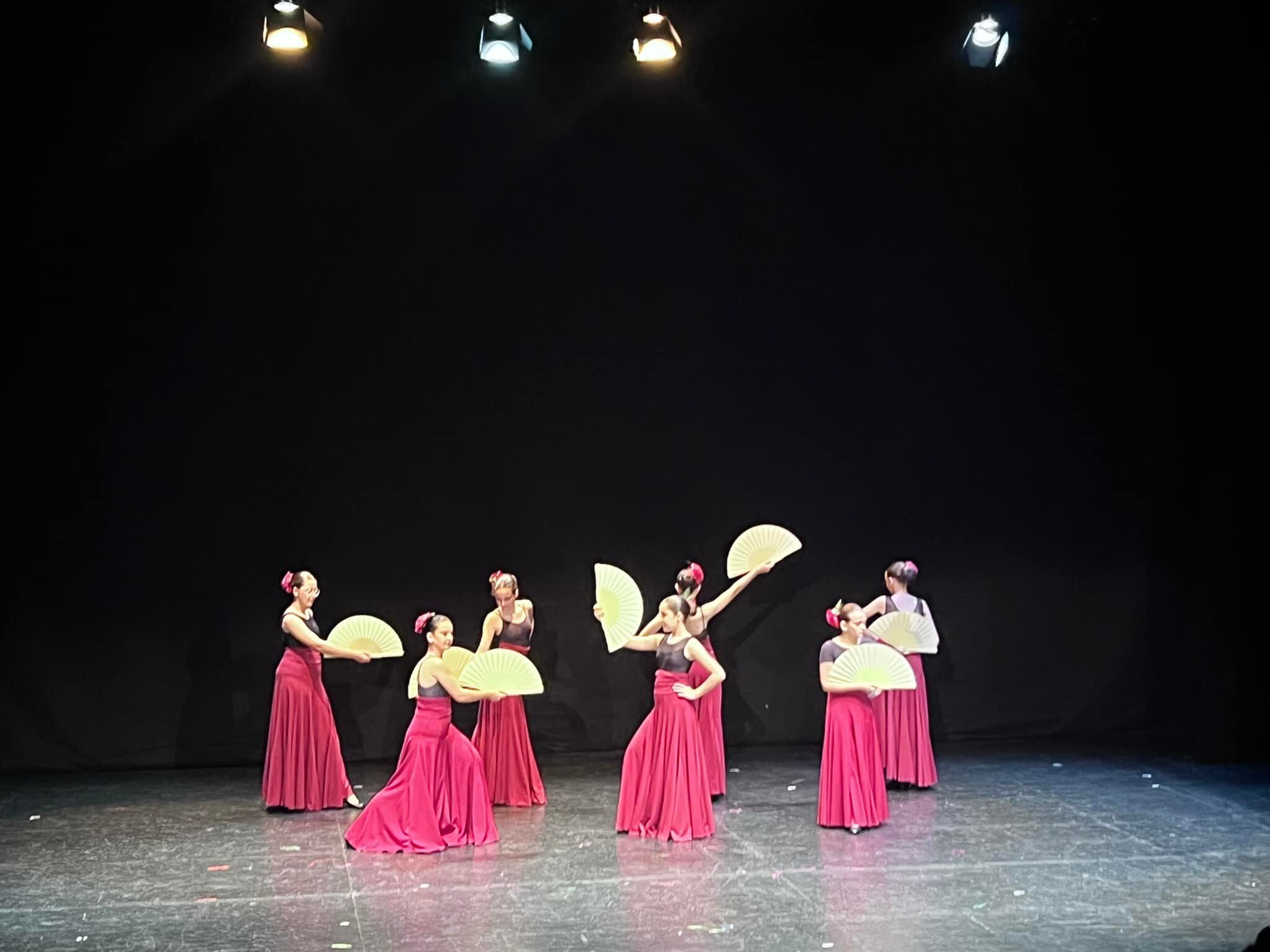 Una de las actuaciones de la Escuela Municipal de Danza de Medina del Campo