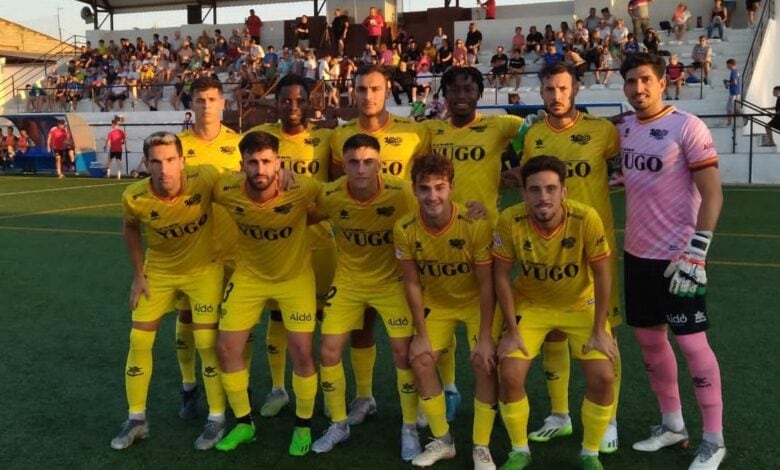 Once inicial de la UD Socuéllamos en el encuentro contra el Villarrubia CF