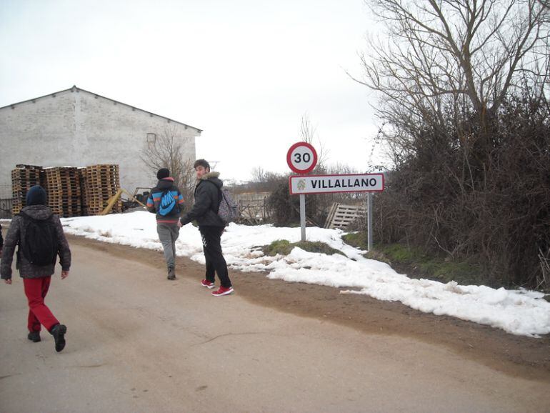Imagen de archivo de Villallano, punto de la provincia de Palencia en el que se activaba la alerta como consecuencias de las lluvias.