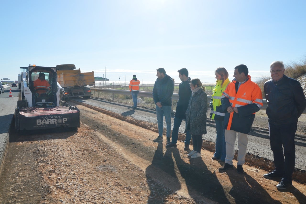 Obras autovía Mar Menor