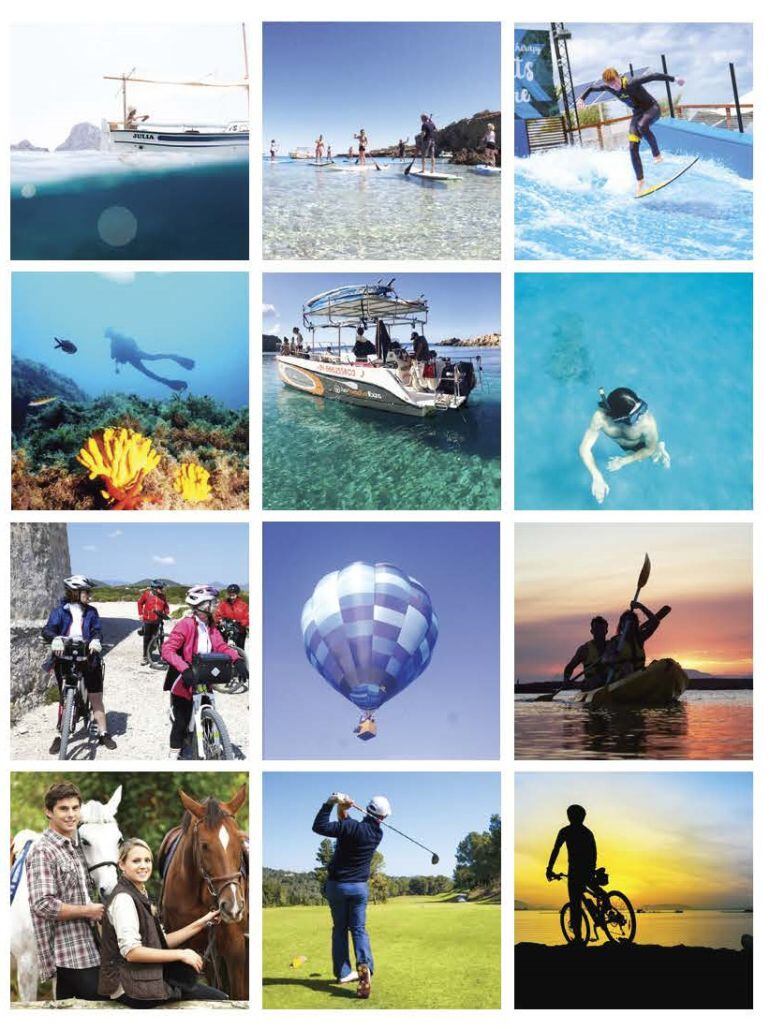 Algunas de las actividades que se recogen el tríptico