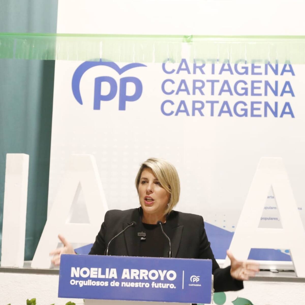 Noelia Arroyo afirma que ayudará con 1 millón de euros a las familias con dificultades por la subida de las hipotecas