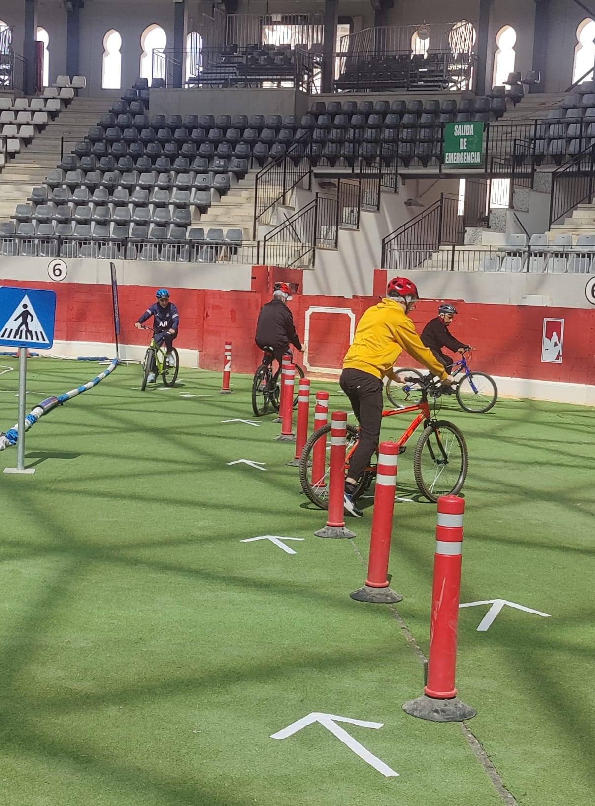 Circuito de educación vial en la Plaza de toros