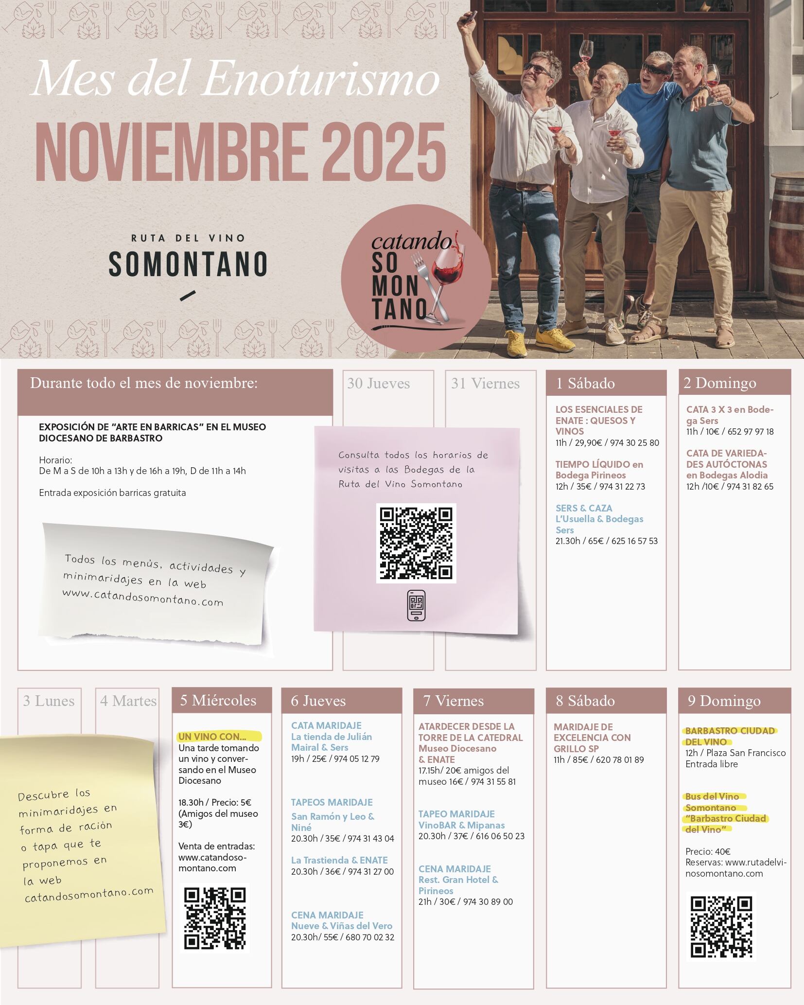 Folleto CatandoSomontano 2025.