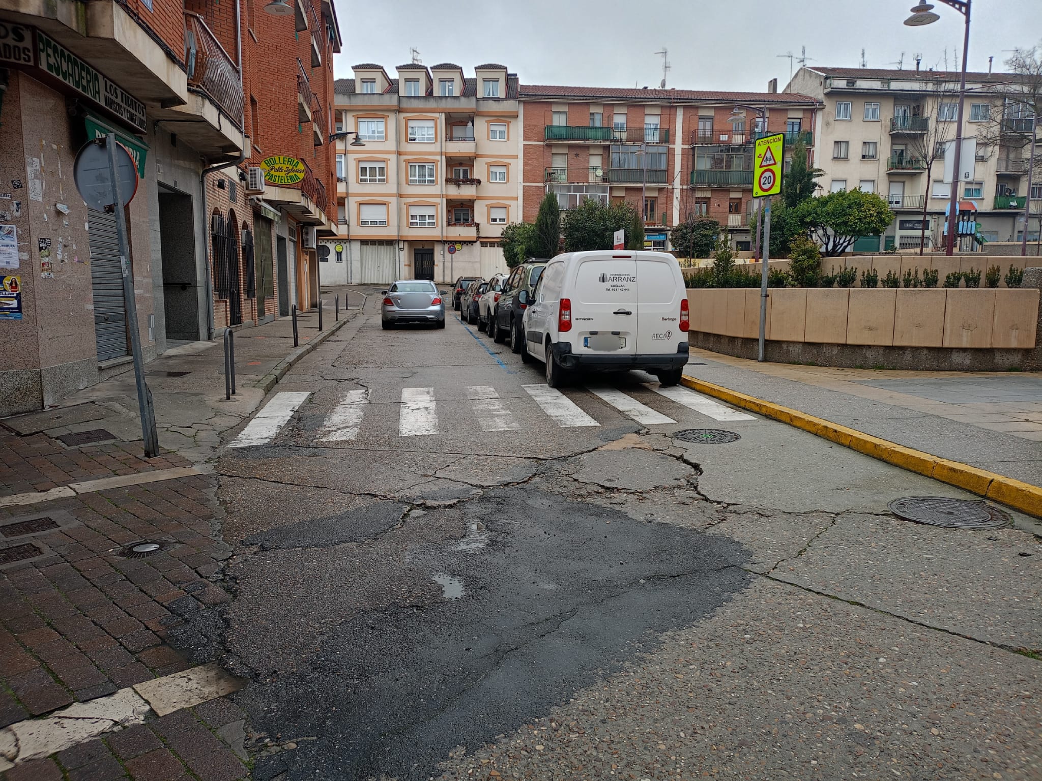 Calle Plaza Huerta Herrera de Cuéllar