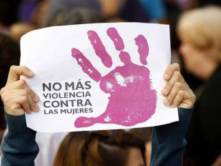 Cartel en contra de la violencia de género