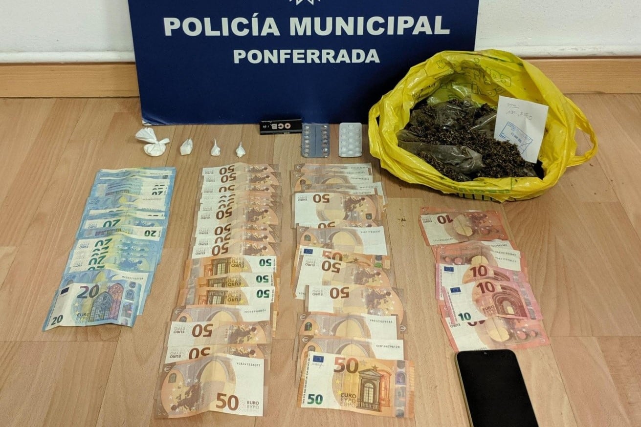 En una detención en Ponferrada