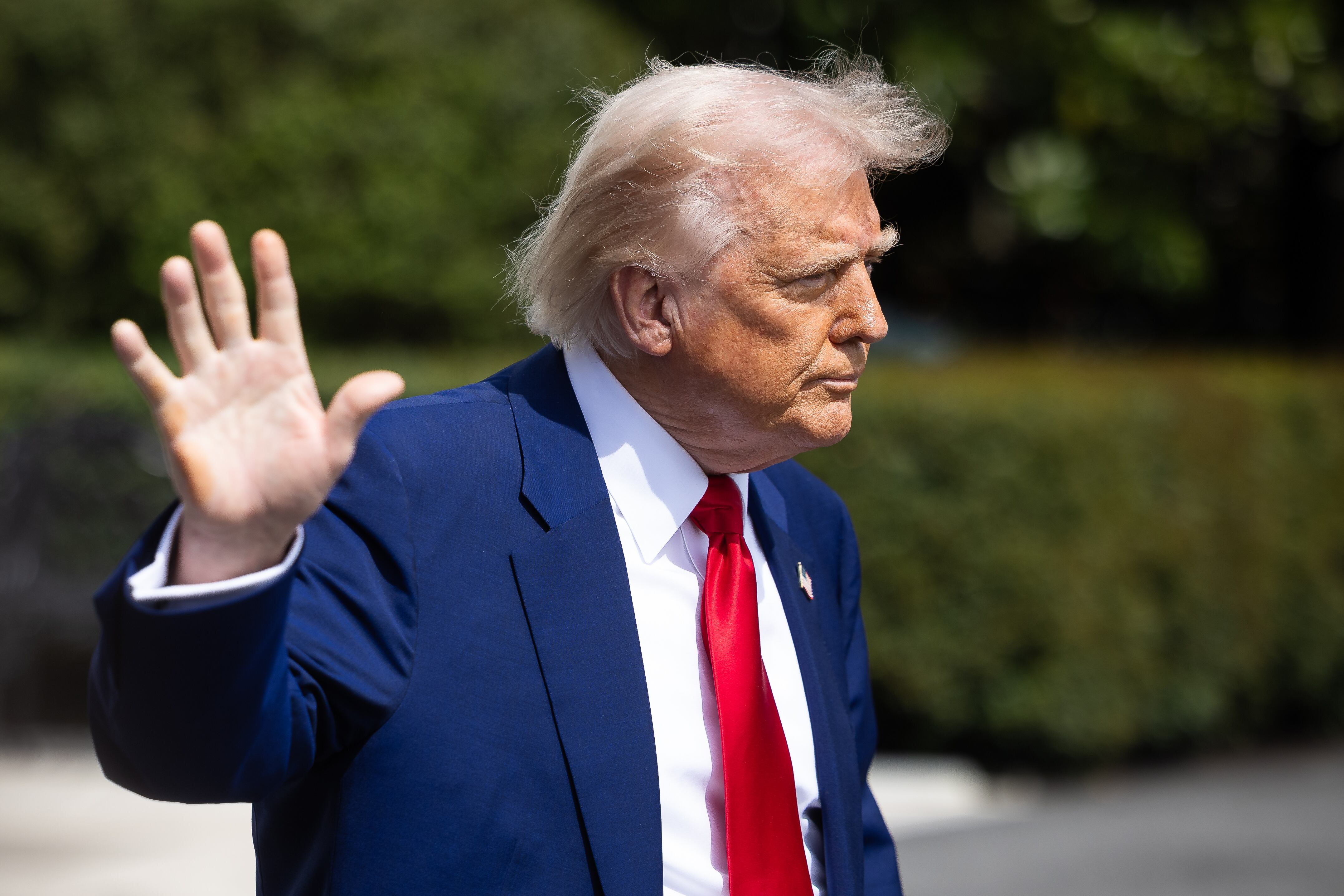 El presidente de Estados Unidos, Donald Trump