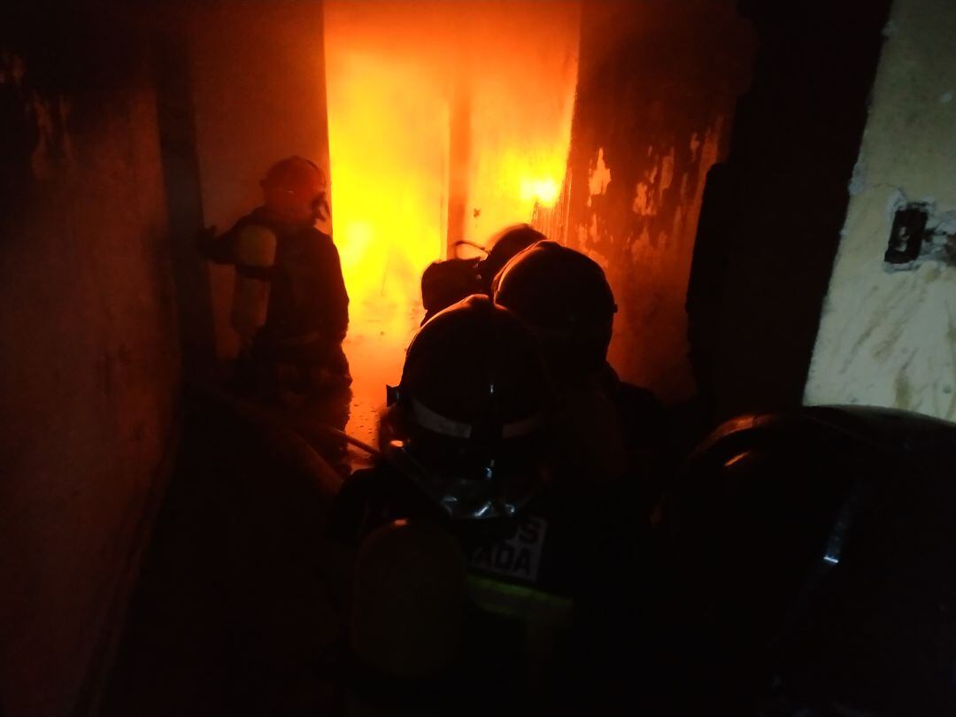 Momento de la intervención. Archivo.