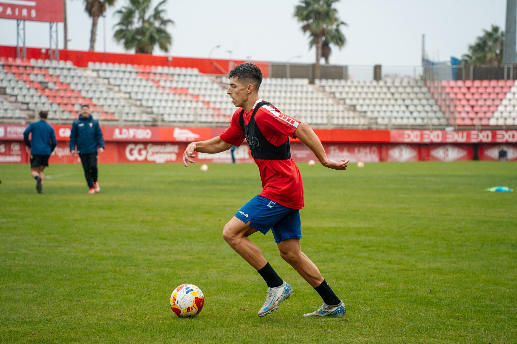 Rastrojo en un entrenamiento