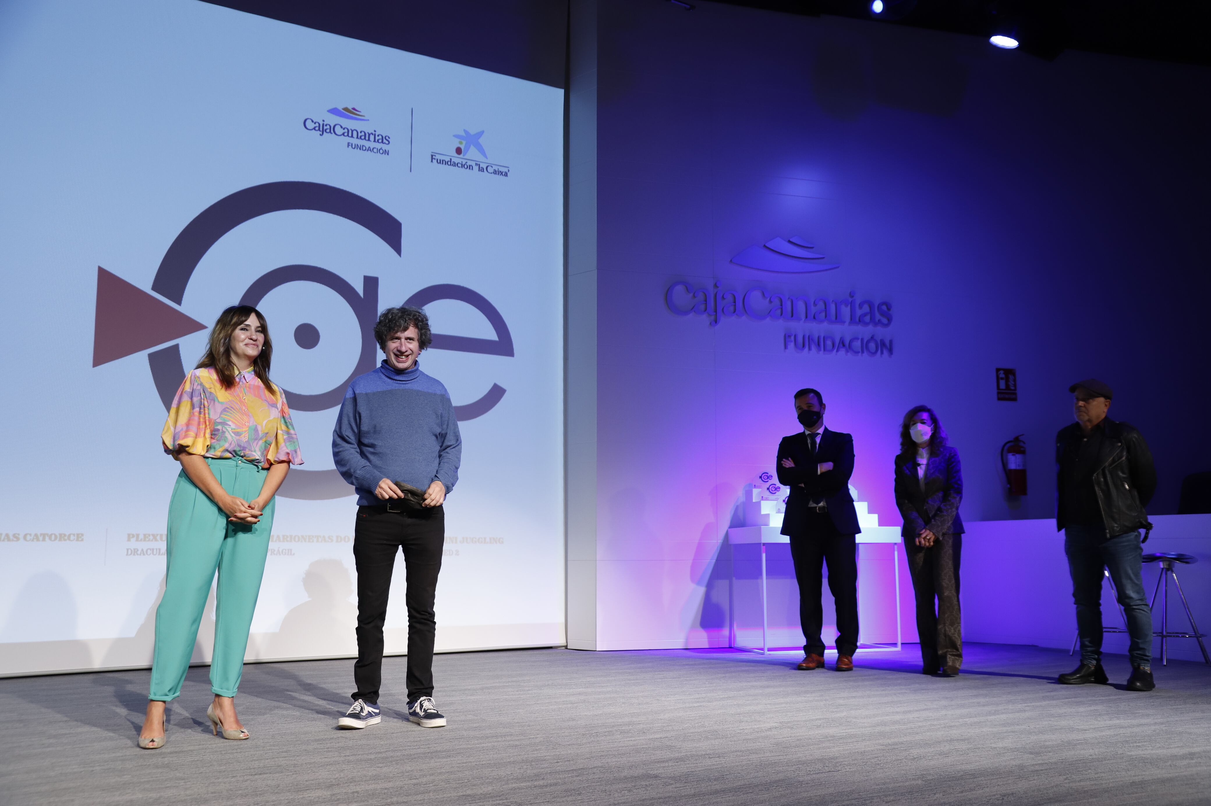 Presentación del V Festival V Canarias Artes Escénicas de la Fundación CajaCanarias