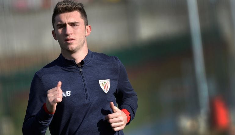 Aymeric Laporte se ha despedido este lunes del Athletic.