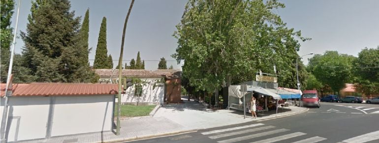 Entrada del cementerio de Guadalajara